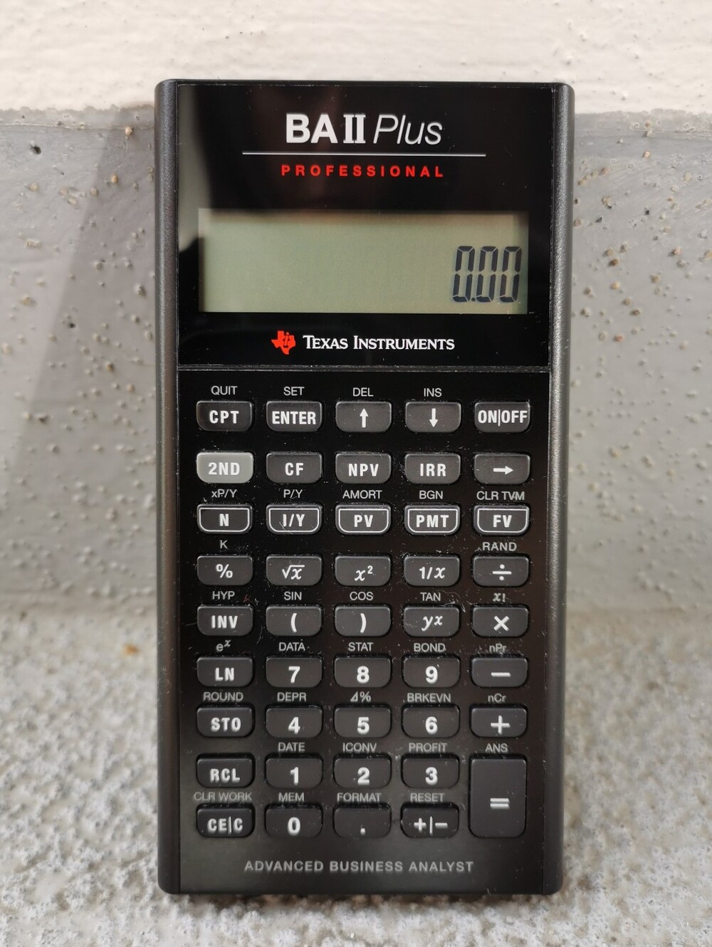 Texas Instruments BA II Plus Professional Financial Calculator - Picture 7 of 10